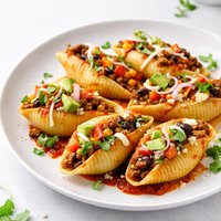 Mexican Stuffed Pasta Shells