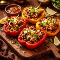 Mexican Stuffed Peppers Paleo
