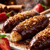 Mexican Style Chocolate Bananas