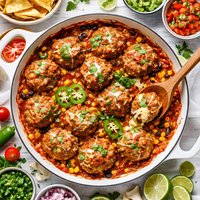 Mexican Surprise Meatballs