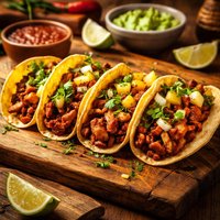 Mexican Tacos Al Pastor