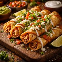 Mexican Taquitos Flautas