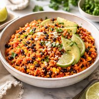 Mexican Tomato Rice and Beans