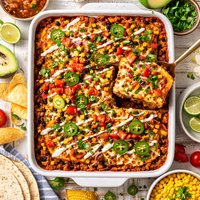 Mexican Tortilla Lasagna