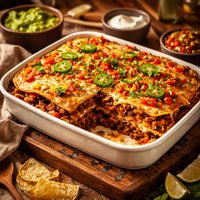 Mexican Tortilla Layered Casserole
