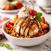 Mexican Un Fried Ice Cream