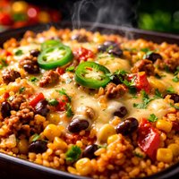 Mexican Yellow Rice Casserole