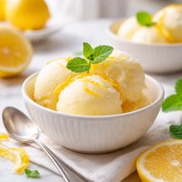 Meyer Lemon Sorbet