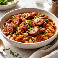 Michigan Beans and Sausage