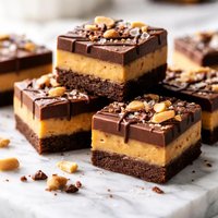 Micro Chocolate Peanut Butter Squares
