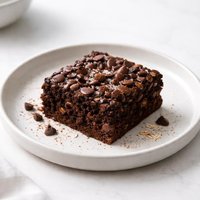Microwave Chocolate Oatrage Snack Cake