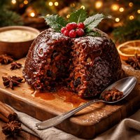 Microwave Christmas Pudding