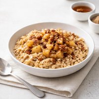 Microwave Dutch Apple Oatmeal