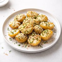 Microwave Parmesan Potatoes