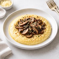Microwave Polenta for Two