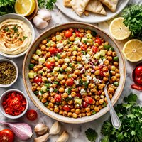 Middle Eastern Chickpeas