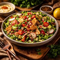 Middle Eastern Fattoush Salad