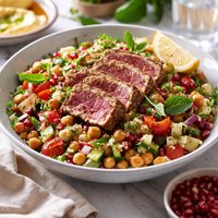 Middle Eastern Hot Tuna Salad