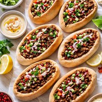 Middle Eastern Kibbeh Pitas