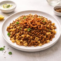 Middle Eastern Lentils and Pasta