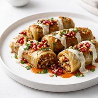 Middle Eastern Meatless Cabbage Rolls