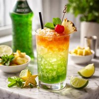 Midori Mai Tai Alcoholic Beverage