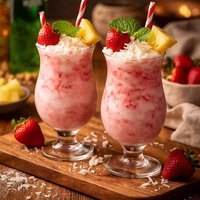 Midori Strawberry Colada