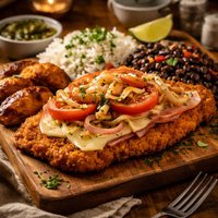 Milanesa Cuban Chicken Fried Steak