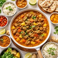 Mild and Fruity Lamb Curry Perfect for Children