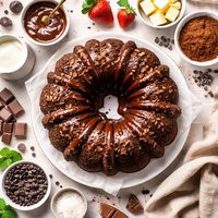 Milk Chocolate Bundt Cake