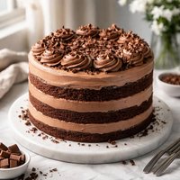 Milk Chocolate Frosted Layer Cake