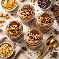 Milk Chocolate Peanut Butter Mousse