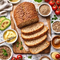 Milled Flax Seed Bread
