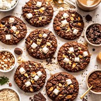 Millennium Mocha Rocky Road Oatmeal Cookies