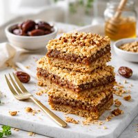 Millet and Oat Date Squares