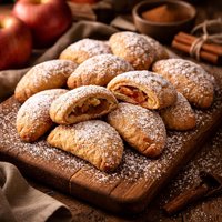 Milopitakia Greek Apple Filled Cookies
