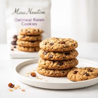Mina Newton Oatmeal Raisin Cookies