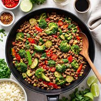 Minced Meat Stir-Fry