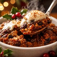 Mincemeat Butterscotch Pudding