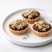 Mincemeat Crumble Tarts