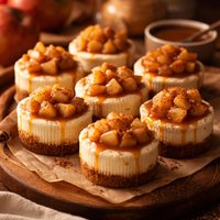 Mini Apple Cheesecakes
