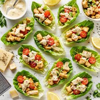 Mini Caesar Salad Bites