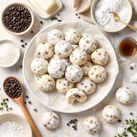 Mini Chip Snowball Cookies