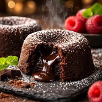 Mini Chocolate Lava Cakes