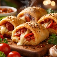 Mini Crescent Stromboli Rolls