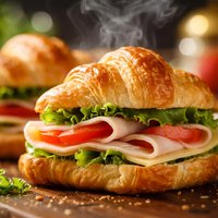 Mini Croissant Sandwiches