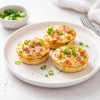 Mini Ham N Cheese Frittatas