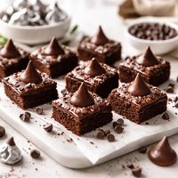 Mini Kisses Brownies