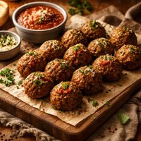 Mini Lentil Meatballs