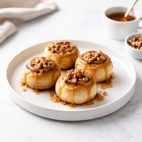 Mini Maple Cinnamon Rolls